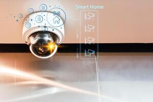 IP wifi wireless security camera supports Internet installation technology, security systems, smart home application photo