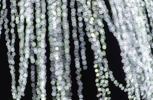 white Bokeh Lights Abstract Background. bokeh background with bright lights on night.background photo