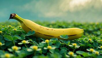 Banana on Clover Field photo