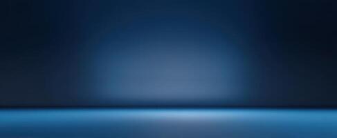 The serene blue gradient background creating a peaceful artistic atmosphere. photo