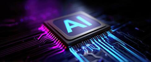 The AI Chip Illuminating the Future of Technology and Innovation photo