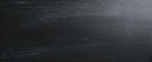 The blackboard surface ready for creative expressions and educational messages. photo