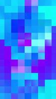 Abstract Geometric Gradient Displayed in Striking Purple and Deep Black Tones Minecraft style video