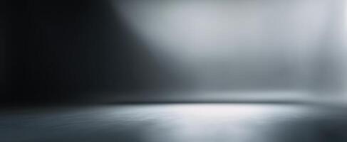 The ethereal background casting soft light and shadows in a minimalist space. photo