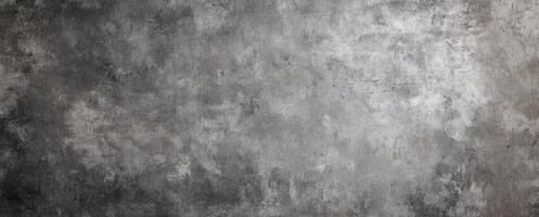 The textured gray concrete surface creating an abstract artistic backdrop for design. photo