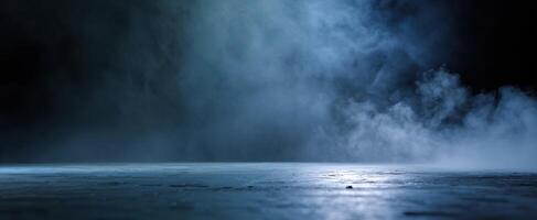 The Enigmatic Presence of Smoke in a Dramatic Atmosphere photo