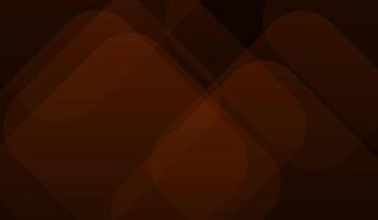 Dark brown abstract background with overlapping rounded squares video