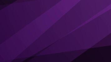 Dark purple abstract background with angular shapes video