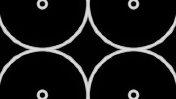Red White Abstract Pulsating VJ Loop Pattern video