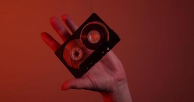 A Colorful VCR Tape set against Vibrant Skies, showcasing its creative design and nostalgic charm video