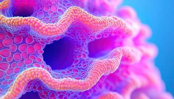 Abstract Organic Structure Close Up photo