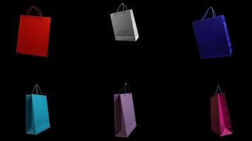 Explore our vibrant and diverse collection of colorful shopping bags suitable for various uses video
