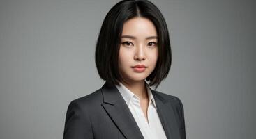 Asian Business Woman Professional Portrait photo