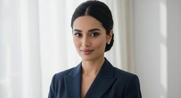 Confident Businesswoman Portrait photo