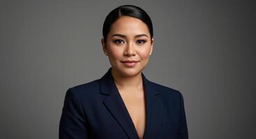 Professional Asian Businesswoman Portrait photo