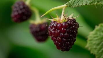 Black Raspberry - Dark, sweet berries with a rich, complex flavor. photo