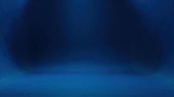 Blue studio background with blurred texture and shadows for product photography or abstract presentations photo