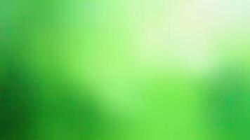 Abstract green gradient background displaying natural light and refreshing colors for design projects photo