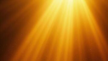 Radiant sunlight bursting through the atmosphere creating warm and energetic effects. photo