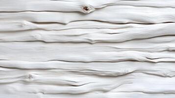 Abstract, white, textured surface. Close up view of undulating layers photo