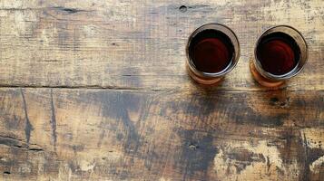 Top View Taylor Fladgate Port Wine, Food Photography photo