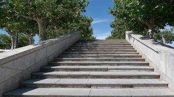 A set of stairs photo
