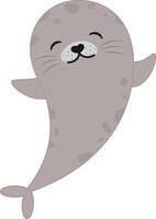 illustration of a seal vector