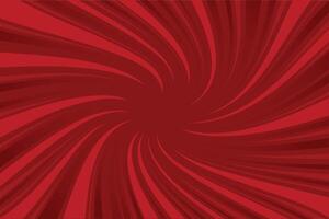 red spiral background with lines vector