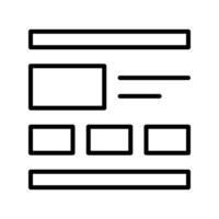 Frontend Developer Role with Web Layout vector