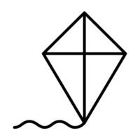 Kite with Long Dangling String vector
