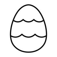Egg Wrapped with Twin Lace Arc vector