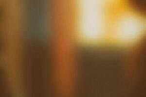 Blurred Gold Light Leak for Background, Suitable for Overlay and Color Cast Effect. photo