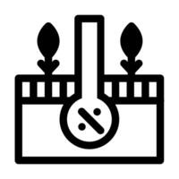 Soil moisture sensor icon vector