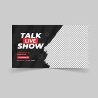 Corporate Event Banner Template for Online Conferences, Seminars, and Virtual Workshops vector