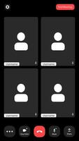 The app shows the different people on the screen vector