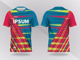abstract background and pattern for sport jersey design vector