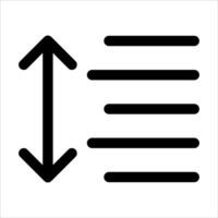 new unique white icon of an arrow pointing up vector