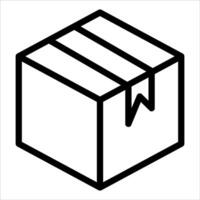 A new black and white image of a box with a bow vector