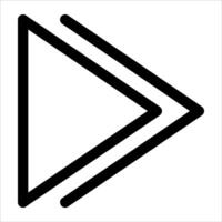 A unique black and white arrow pointing to the left in white background vector