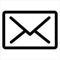 unique outline Email icon vector