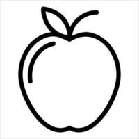 a new unique Apple icon in white bacground vector