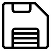 A black and white image of a file folder vector