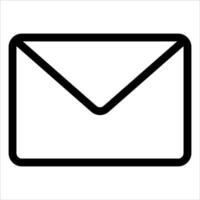 unique new An envelope icon on a white background vector