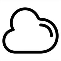 a new unique Cloud icon illustration vector