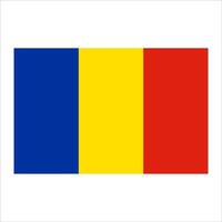 unique The flag of romania vector