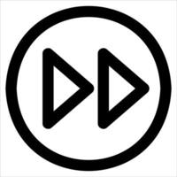 unique Play button icon vector