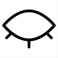 a new unique An eye icon on a white background vector