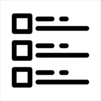 unique Checklist icon vector