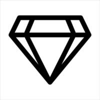 a new unique Diamond icon vector