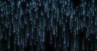 Abstract rain of spraying drops. 1Falling plumes of particles. Abstract background. video